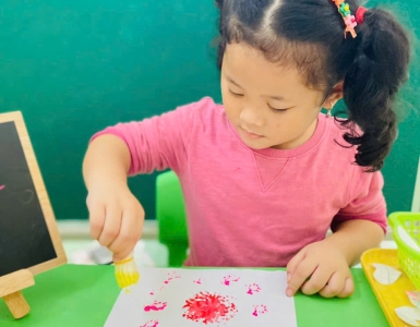 Tạo hình: tạo hình bông hoa