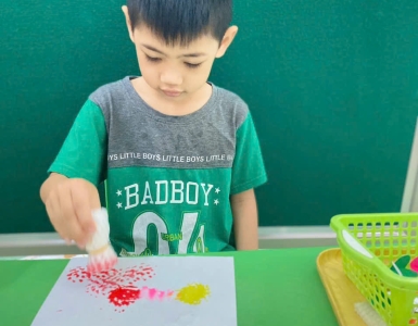 Tạo hình: tạo hình bông hoa