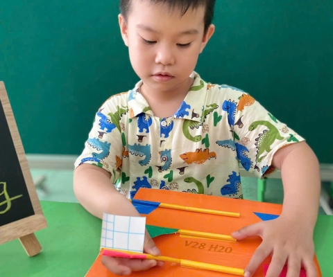 Nhận Thức Gắn Hình Nộm Theo Mẫu 